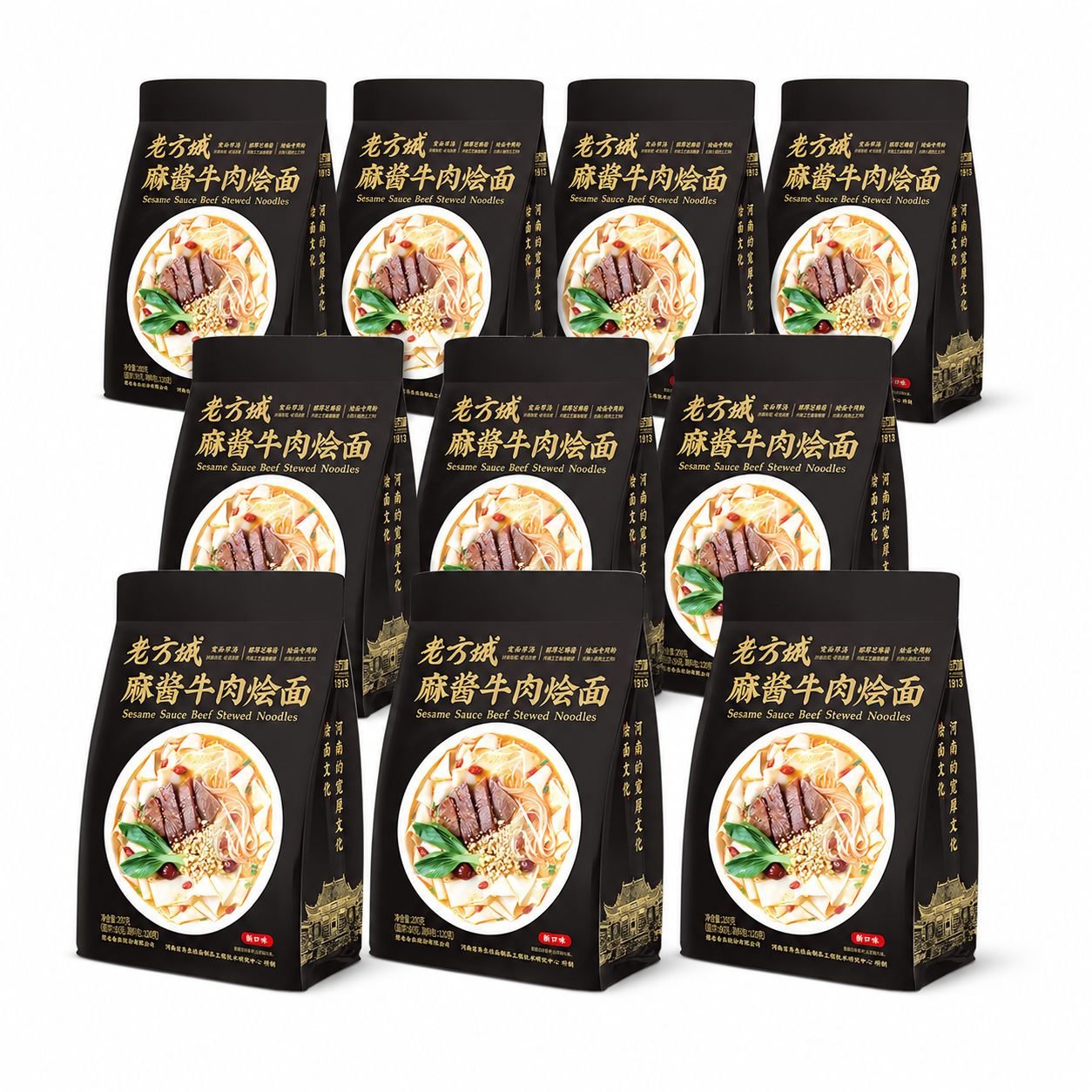 샹녠 라오팡청 참깨 소스 소고기 훼이몐 200g 중국 라면 중국면 즉석면 라면